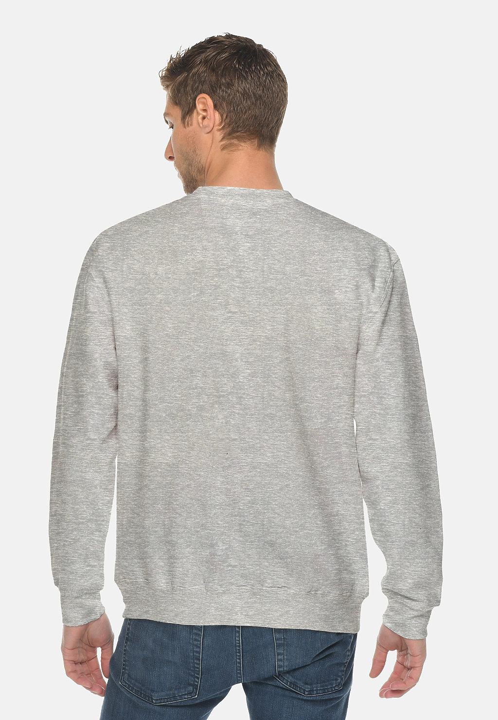 grey crew sweatshirt
