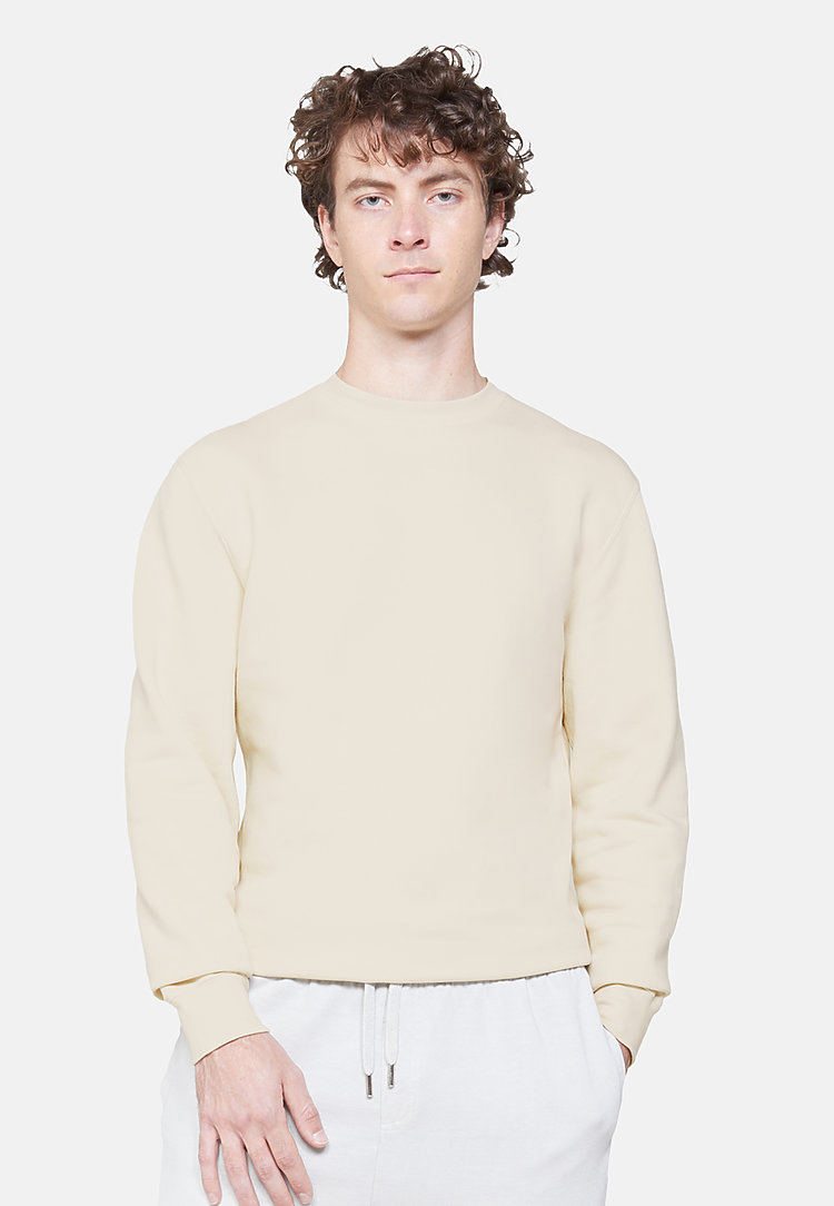 Premium Crewneck Sweatshirt SANDSHELL front