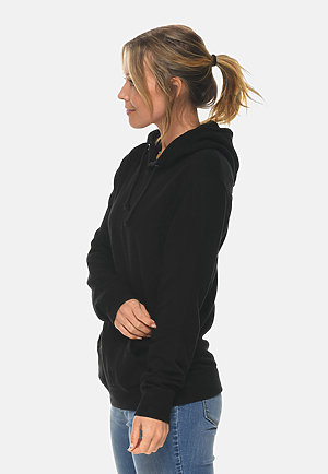 French Terry Hoodie BLACK sidew