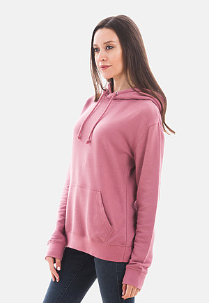 French Terry Hoodie MAUVE sidew