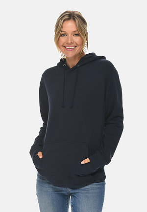 French Terry Hoodie NAVY frontw
