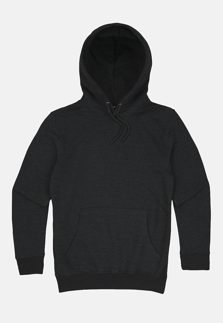 Premium Pullover Hoodie CHARCOAL HEATHER flat