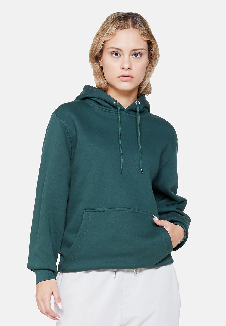 Premium Pullover Hoodie SPORTS GREEN frontw