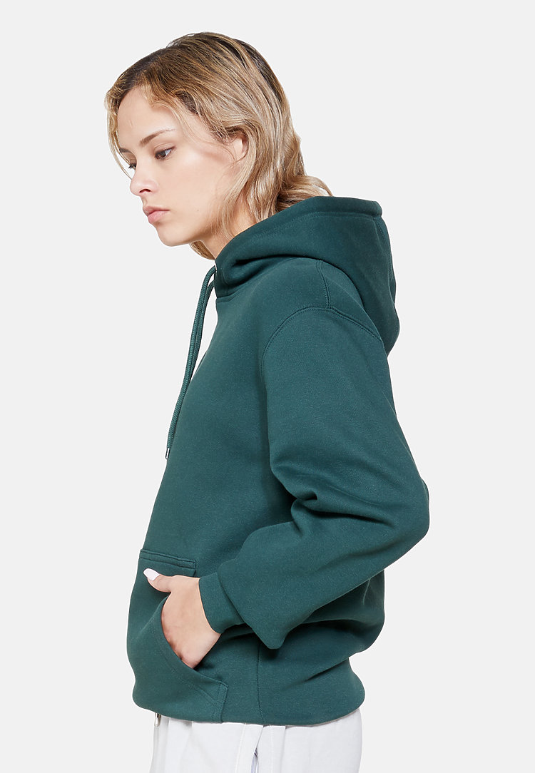Premium Pullover Hoodie SPORTS GREEN sidew