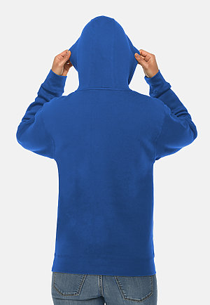 Premium Pullover Hoodie TRUE ROYAL backw