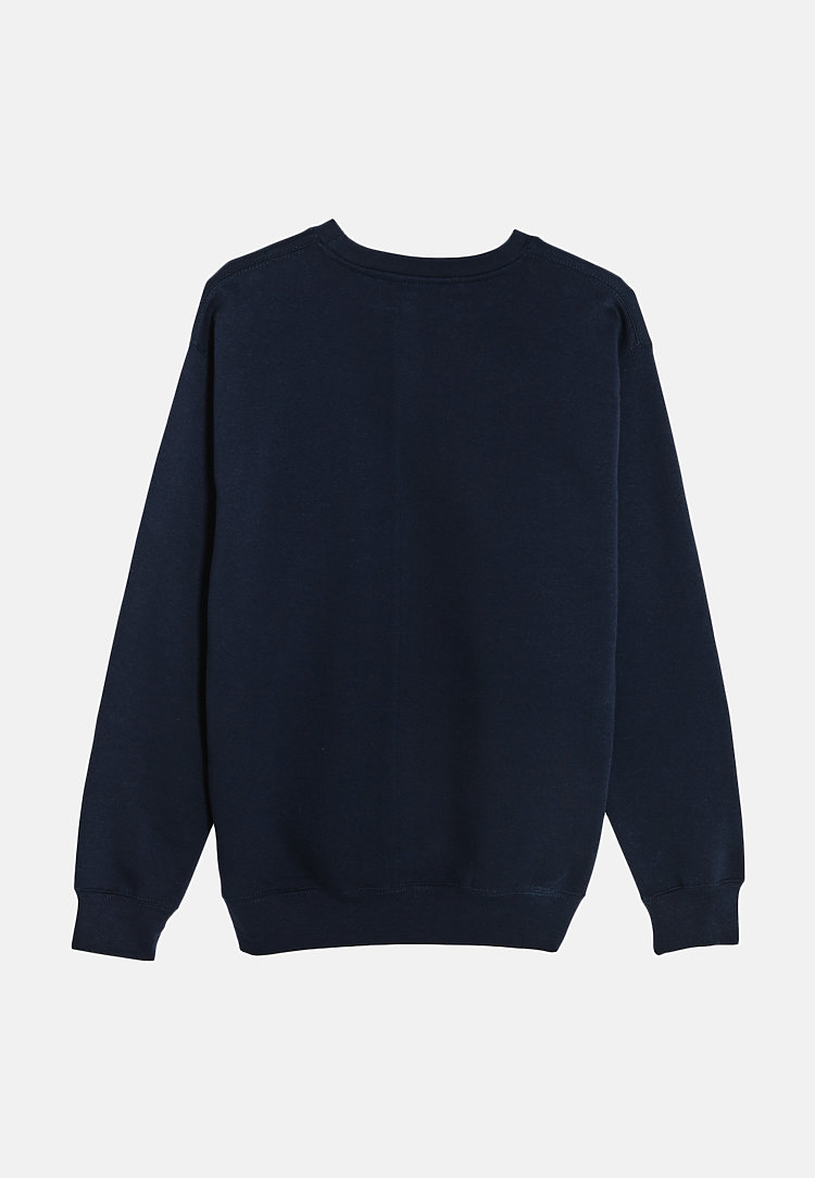 Premium Crewneck Sweatshirt NAVY BLUE FLATBACK