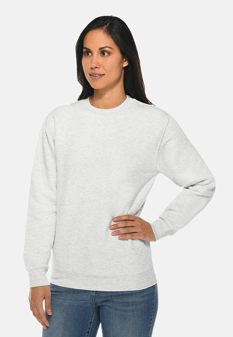 Premium Crewneck Sweatshirt OATMEAL HEATHER frontw