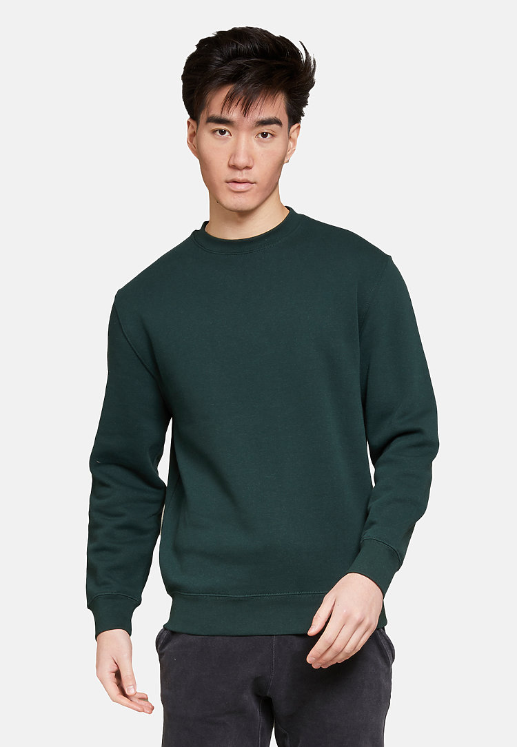 Premium Crewneck Sweatshirt SPORTS GREEN front