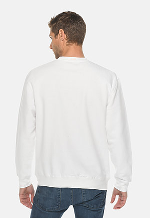 Premium Crewneck Sweatshirt WHITE back
