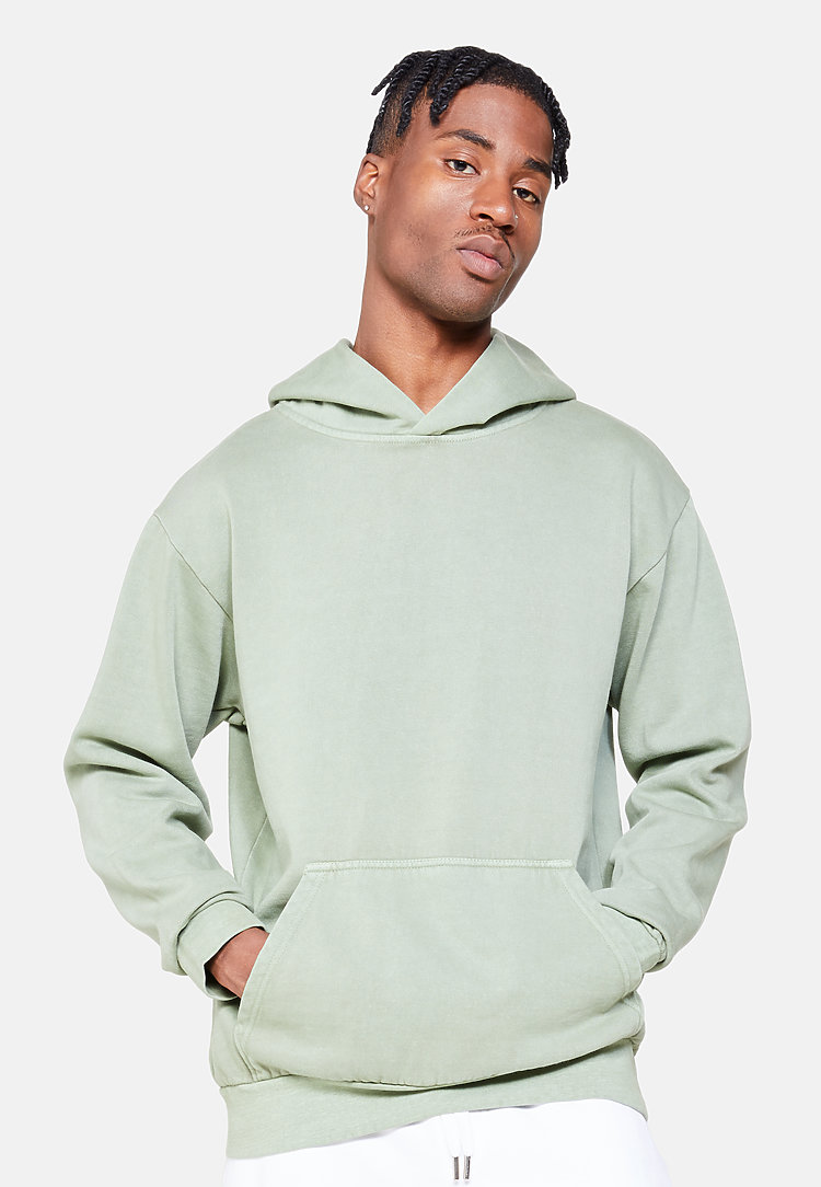 Urban Pullover Hoodie OIL GREEN front