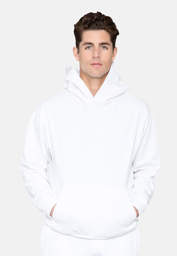 Urban Pullover Hoodie WHITE front