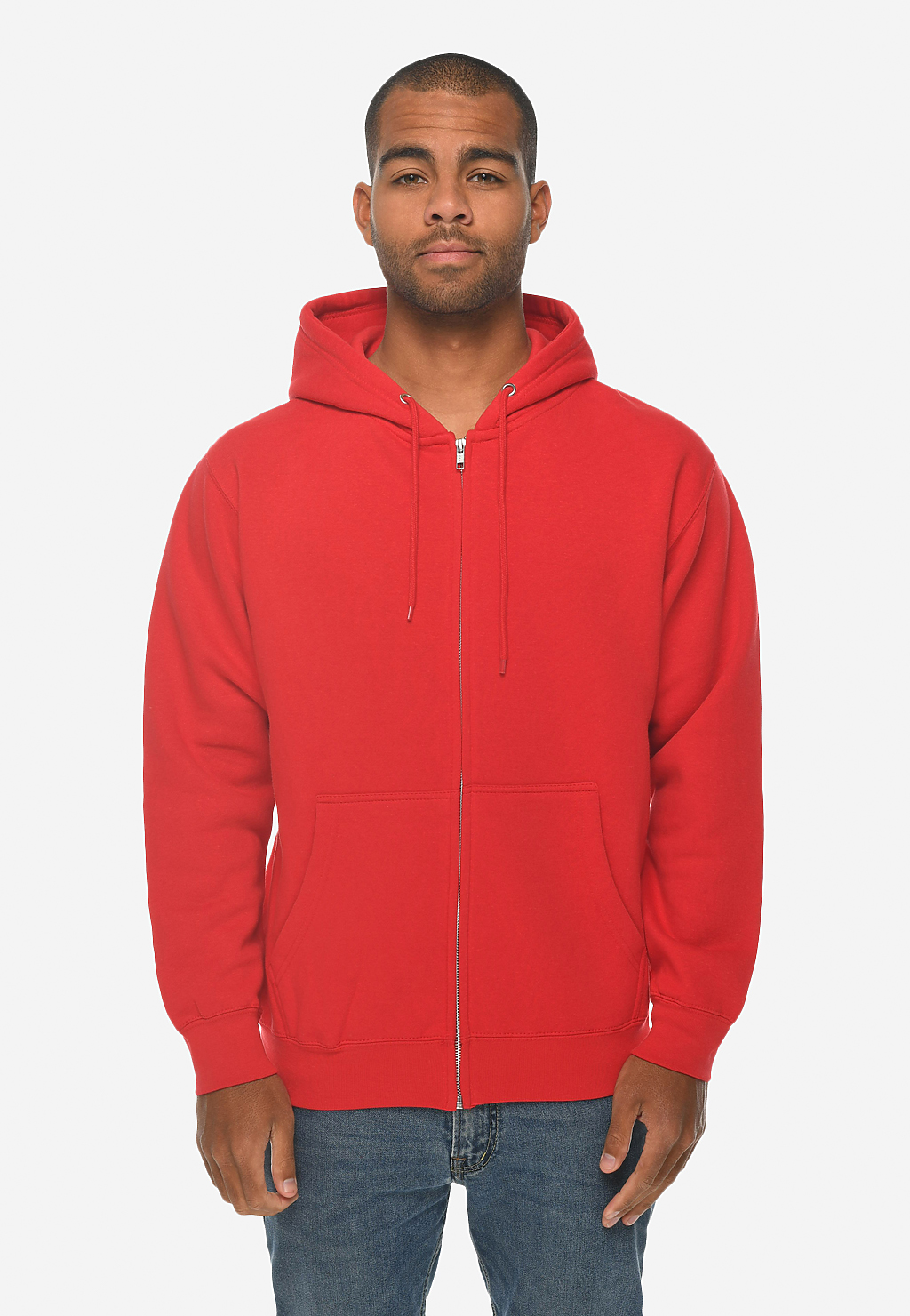 Primary Red Organic Cotton Crewneck Sweatshirt — Original Favorites