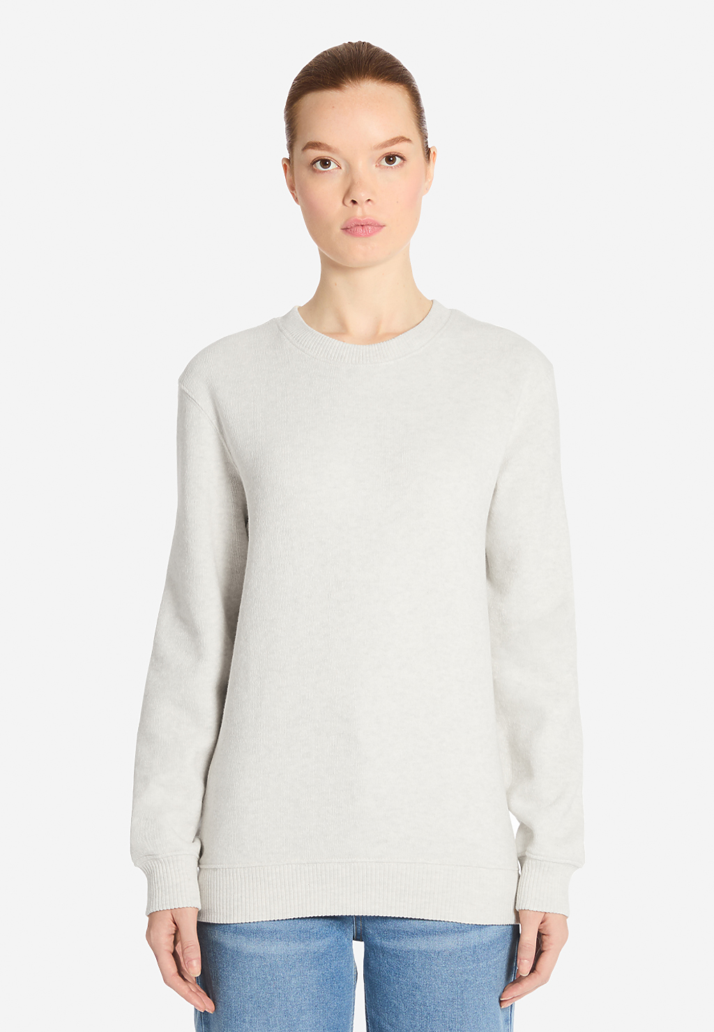 トップス Russet Burbank Crew Neck ls11004OM4frontw_082825122242.png