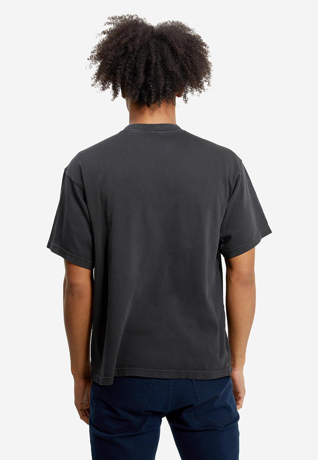 新品　Lon GARMENT-DYED TEE ls16005gdPGBK7flat_06162509232