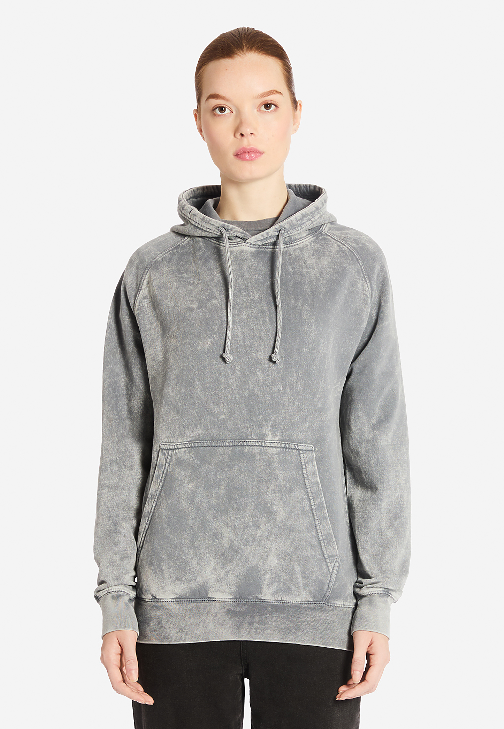 【LON】TWO SIDE SWEATSHIRT #04 Zara Larsson Midnight Sun Pink Two Sided Hoodie - Blaxteeco