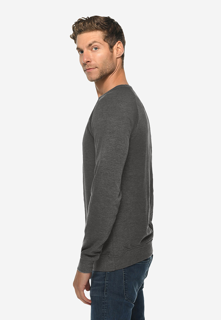 French Terry Raglan Crewneck | Lane Seven Apparel