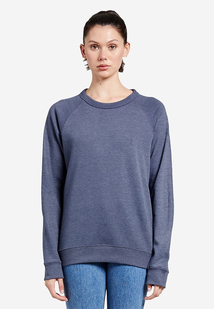 French Terry Raglan Crewneck | Lane Seven Apparel