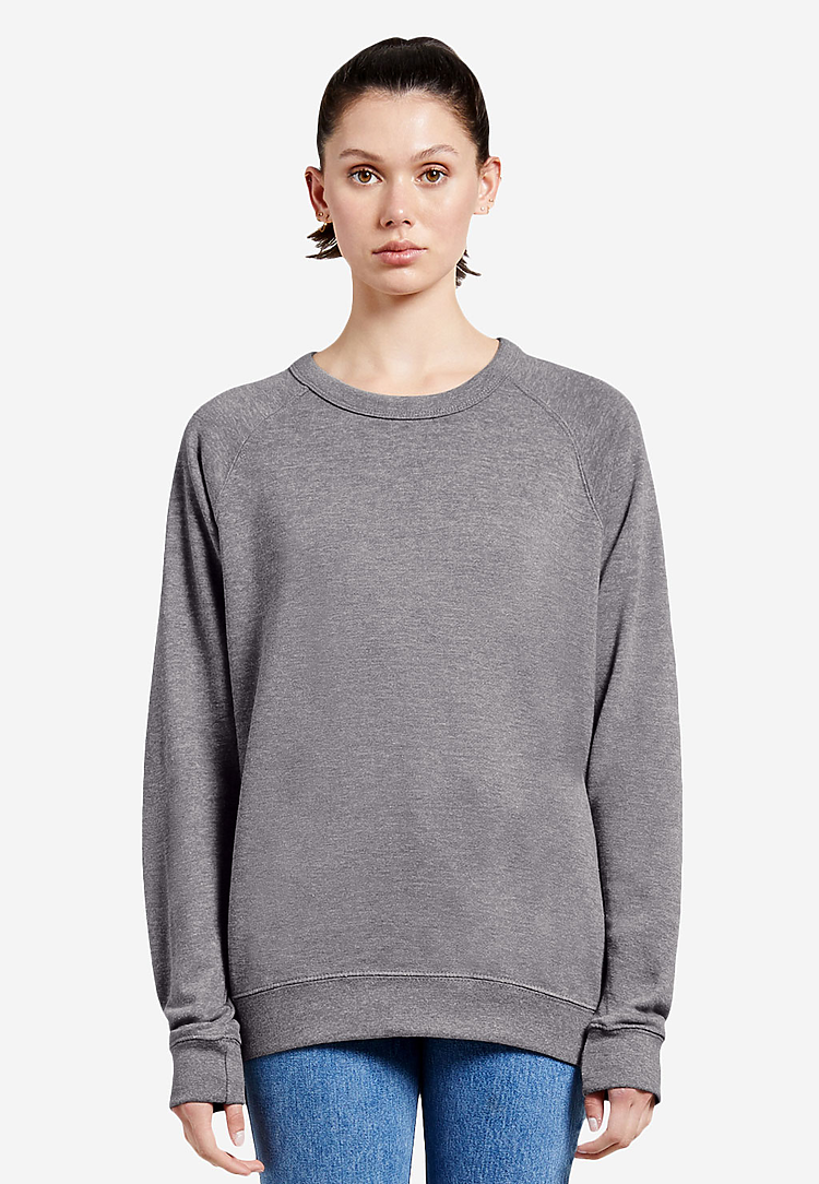 French Terry Raglan Crewneck | Lane Seven Apparel