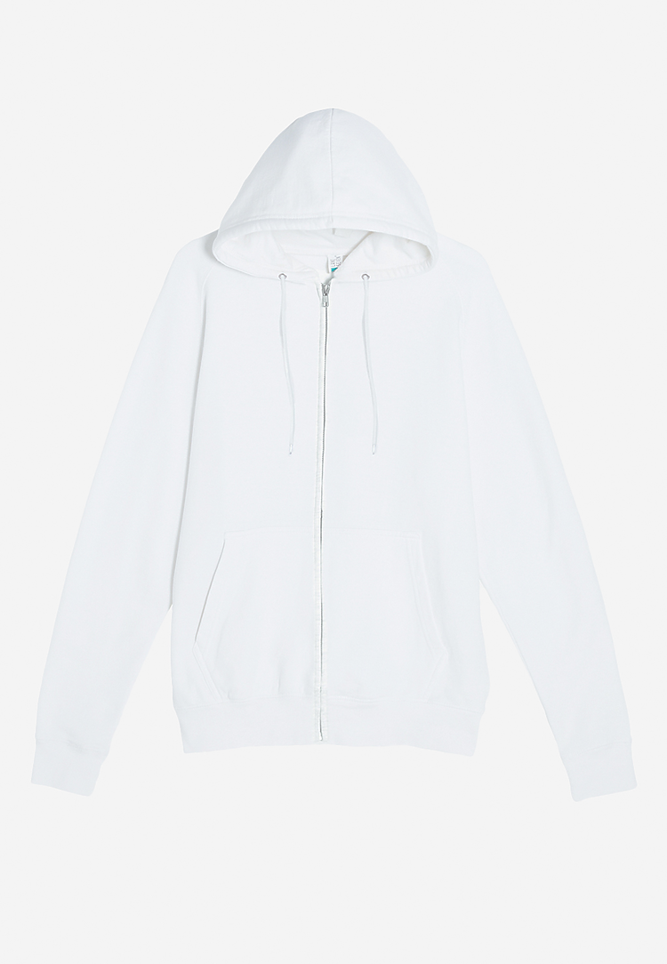 Salem7 Doghouse White Zip Hoodie