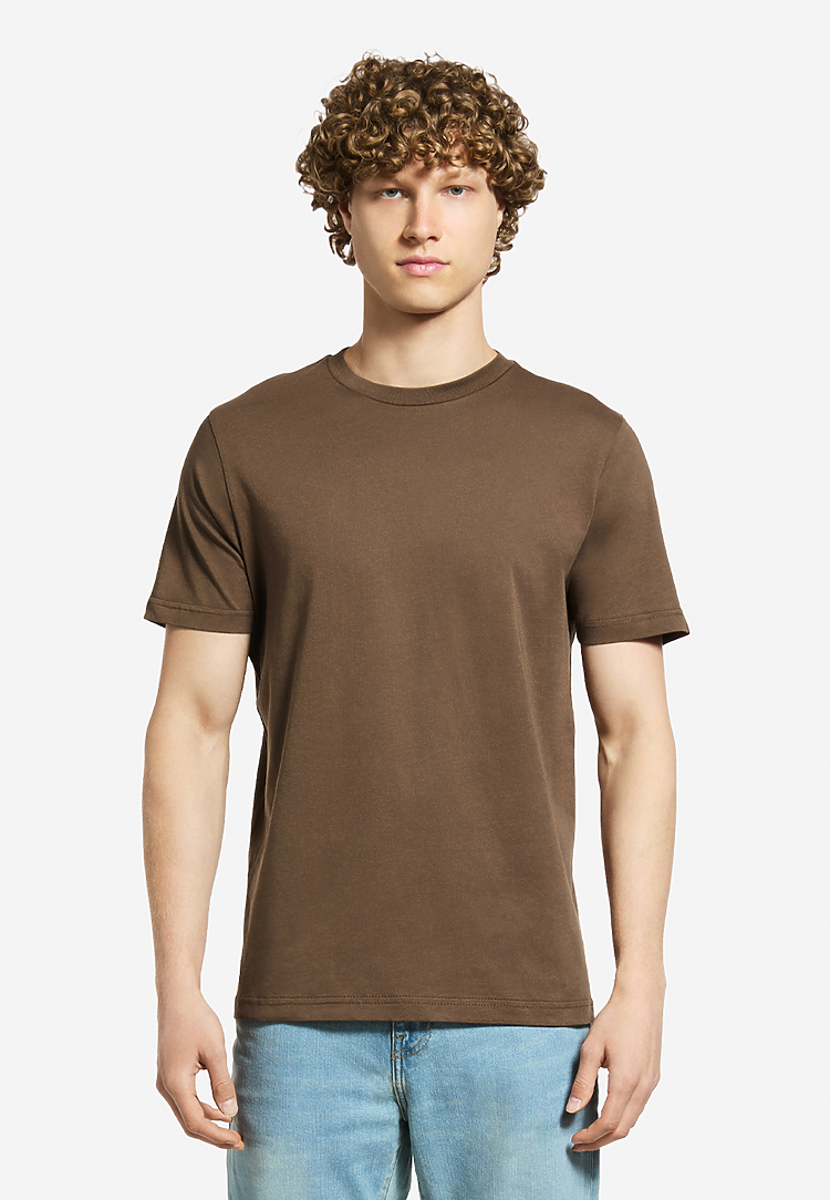 Deluxe Tee CHESTNUT front