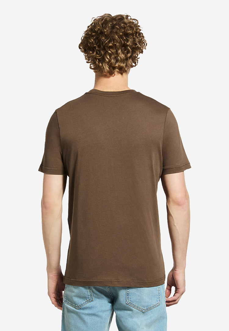 Deluxe Tee CHESTNUT back
