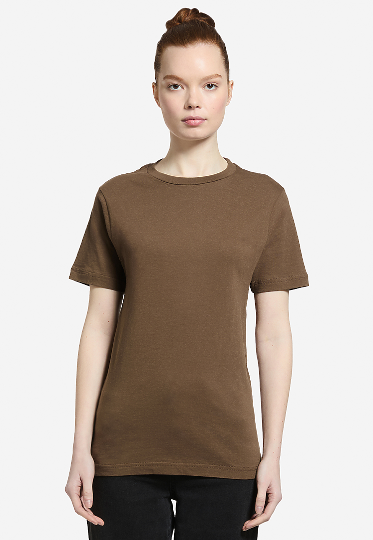 Deluxe Tee CHESTNUT frontw
