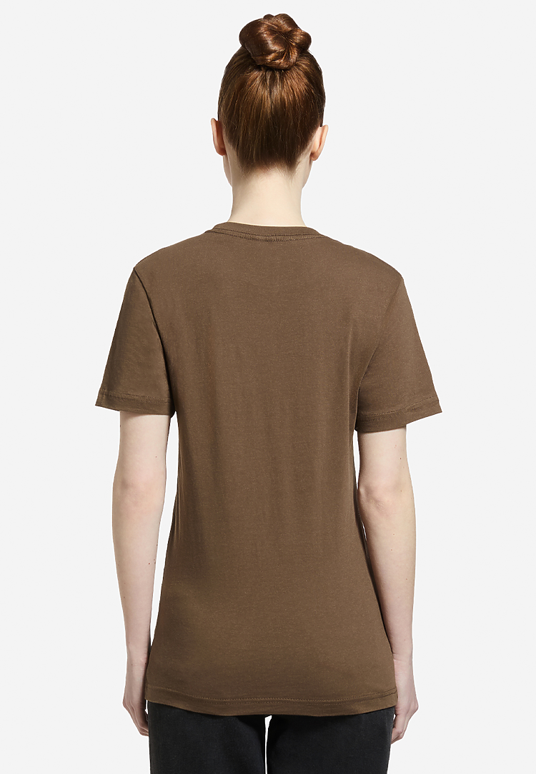 Deluxe Tee CHESTNUT backw