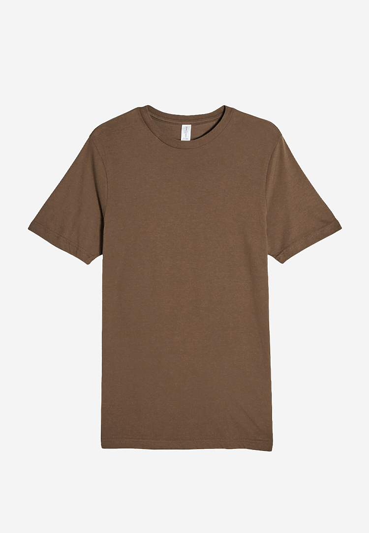 Deluxe Tee CHESTNUT flat