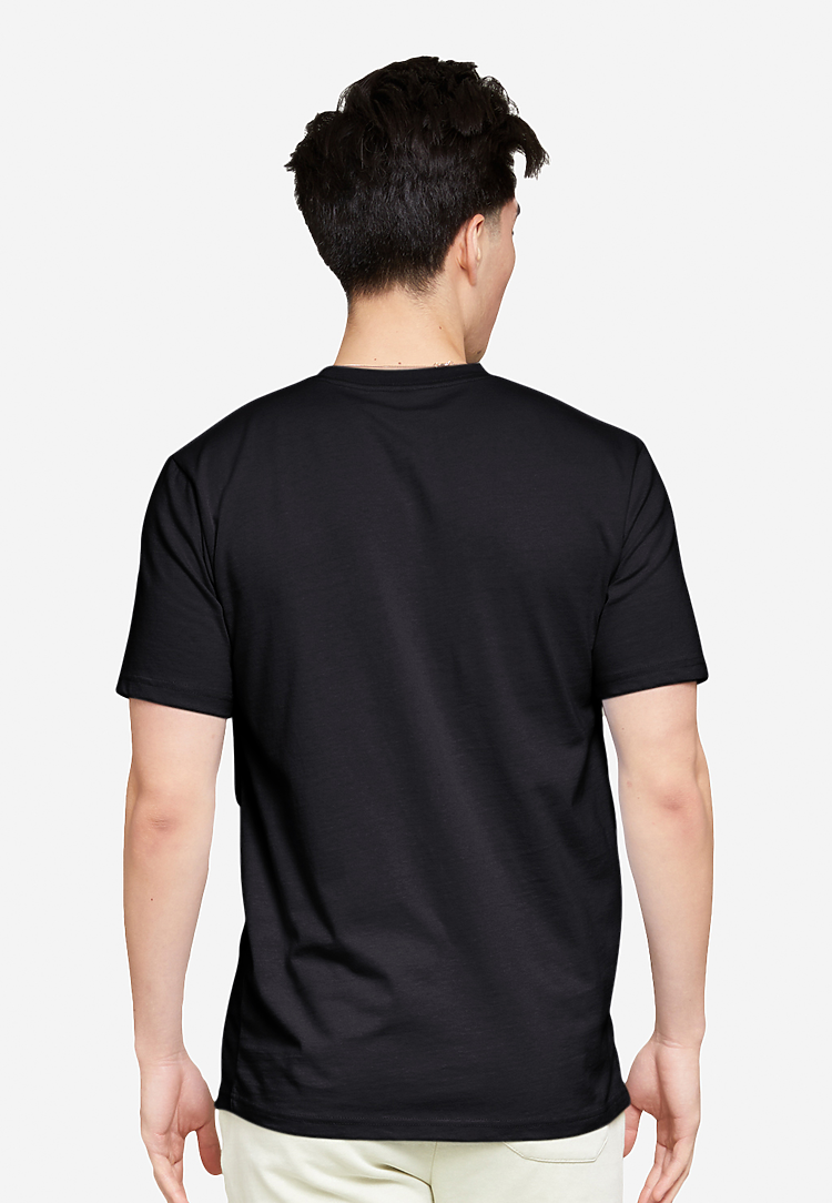 Heavyweight Tee BLACK back