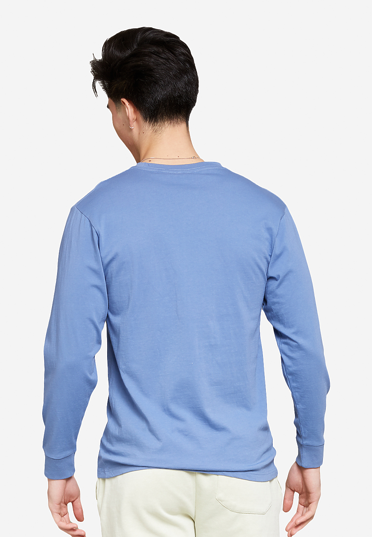 Long Sleeve Heavyweight 100% Cotton T-Shirt - Made in USA