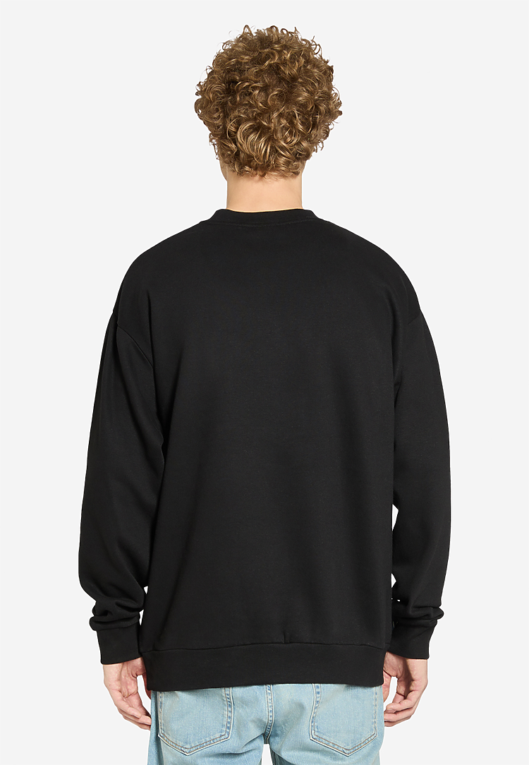 Urban Crewneck Sweatshirt BLACK back
