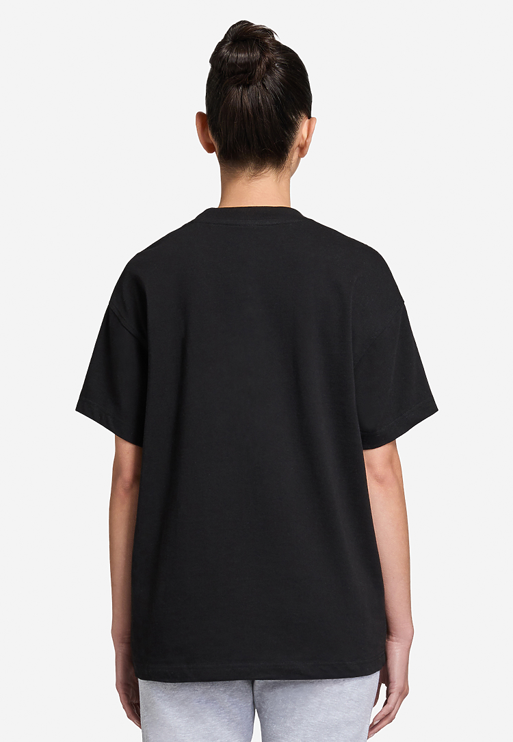 HEAVY CORE TEE BLACK backw