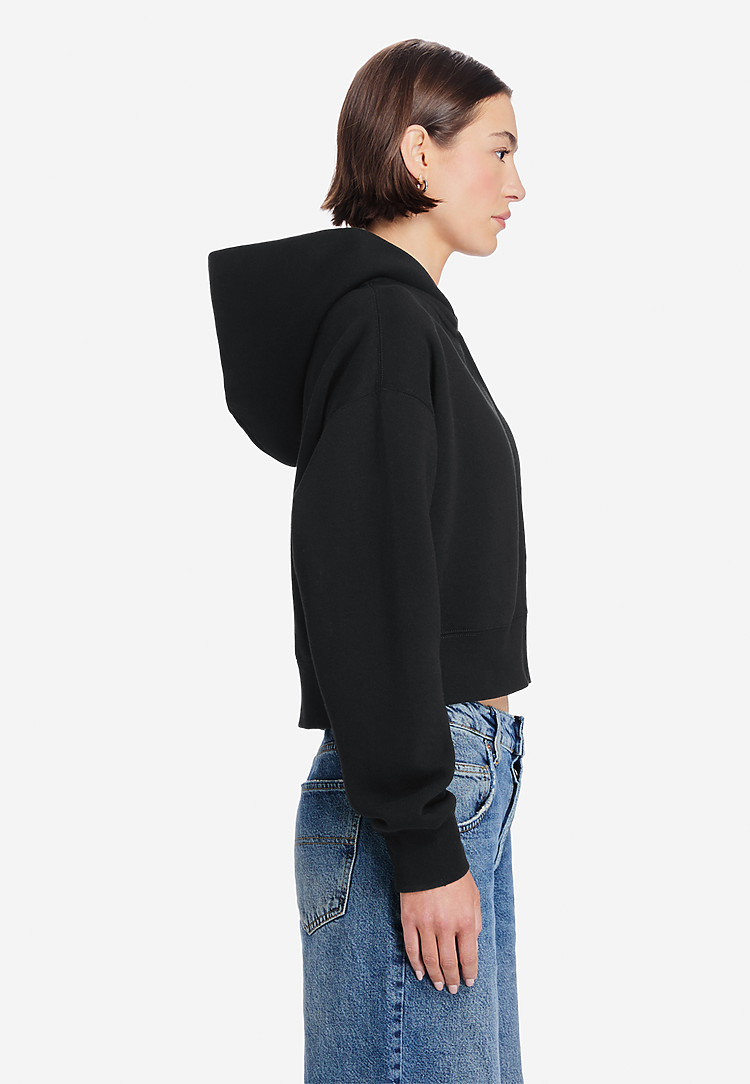 Womens Relaxed Crop Zip | Lane Seven Apparel