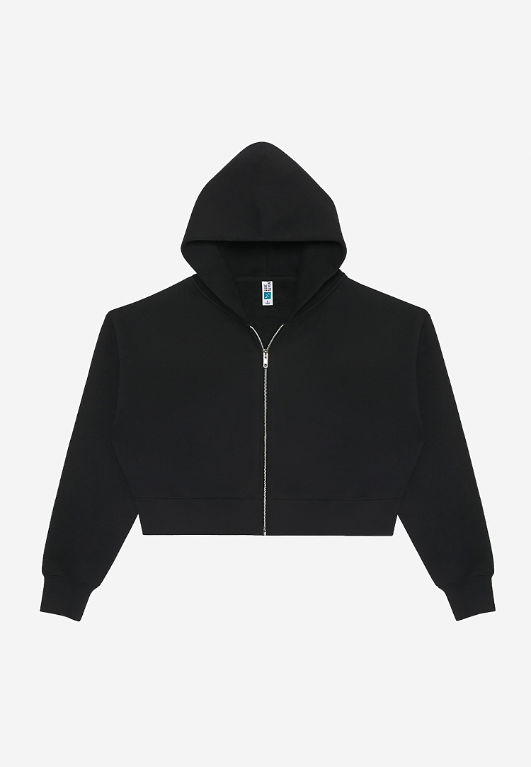Womens Relaxed Crop Zip | Lane Seven Apparel