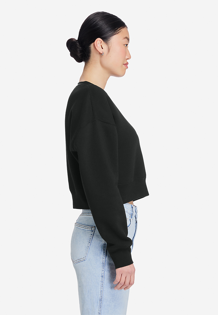 Womens Relaxed Crop Crewneck | Lane Seven Apparel