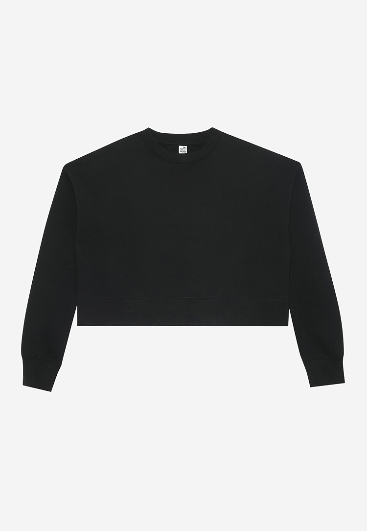 Womens Relaxed Crop Crewneck | Lane Seven Apparel